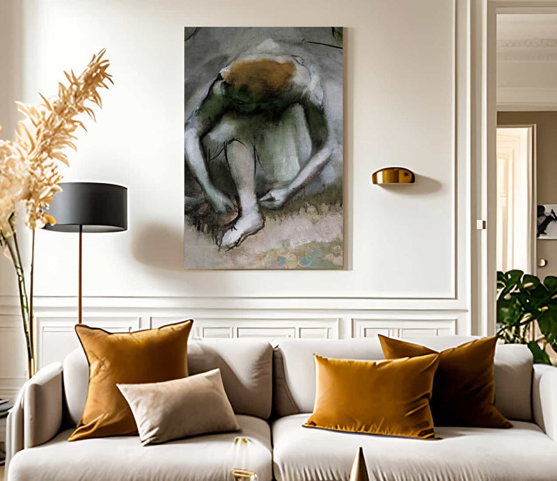 Frieze Of Dancers 2 By Edgar Degas Fine Art Print