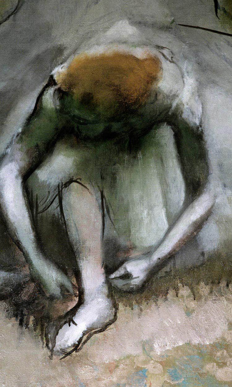 Frieze Of Dancers 2 By Edgar Degas Fine Art Print