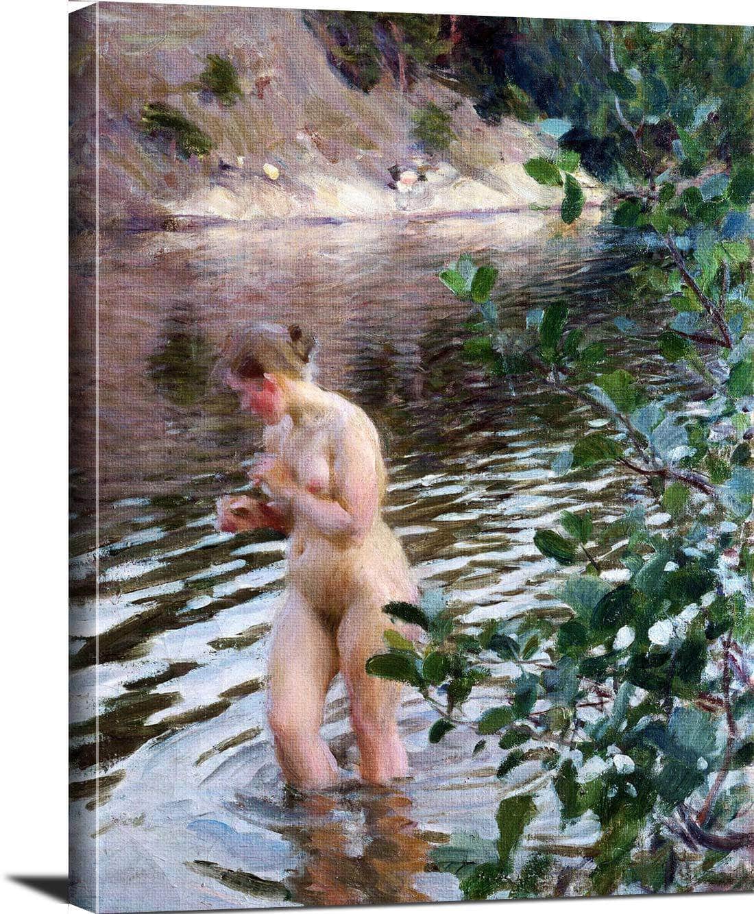 Frileuse Painting Anders Zorn Canvas Art Fine Art Print