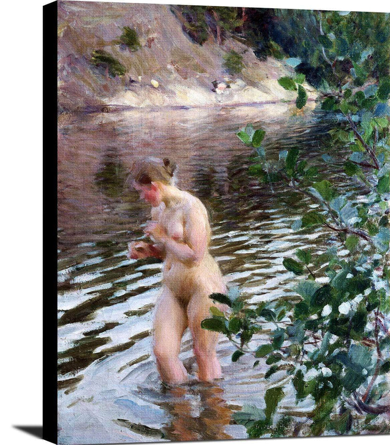 Frileuse Painting Anders Zorn Canvas Art Fine Art Print