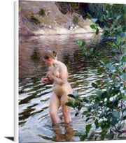 Frileuse Painting Anders Zorn Canvas Art Fine Art Print