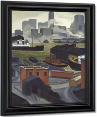 From Brooklyn Heights By George Ault Fine Art Print