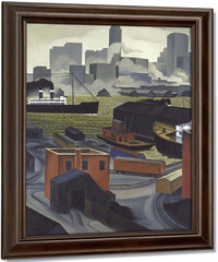 From Brooklyn Heights By George Ault Fine Art Print