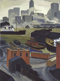 From Brooklyn Heights By George Ault Fine Art Print