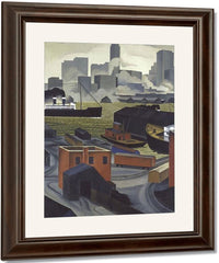 From Brooklyn Heights By George Ault Fine Art Print