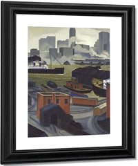 From Brooklyn Heights By George Ault Fine Art Print