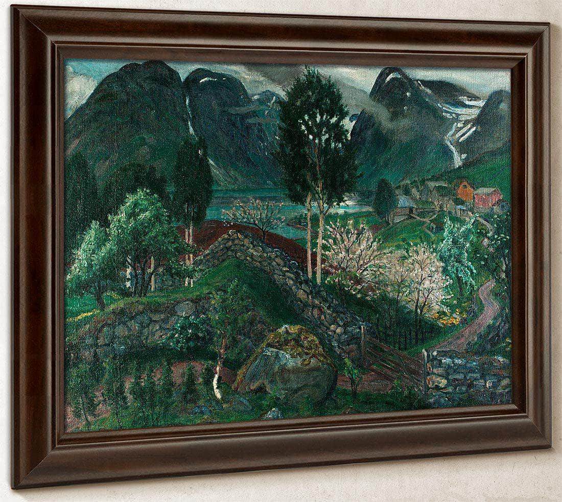 From Sunde By Nicolai Astrup Fine Art Print