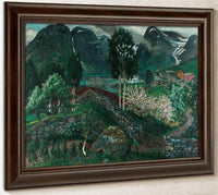 From Sunde By Nicolai Astrup Fine Art Print