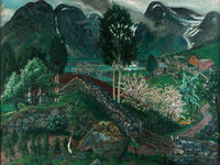 From Sunde By Nicolai Astrup Fine Art Print