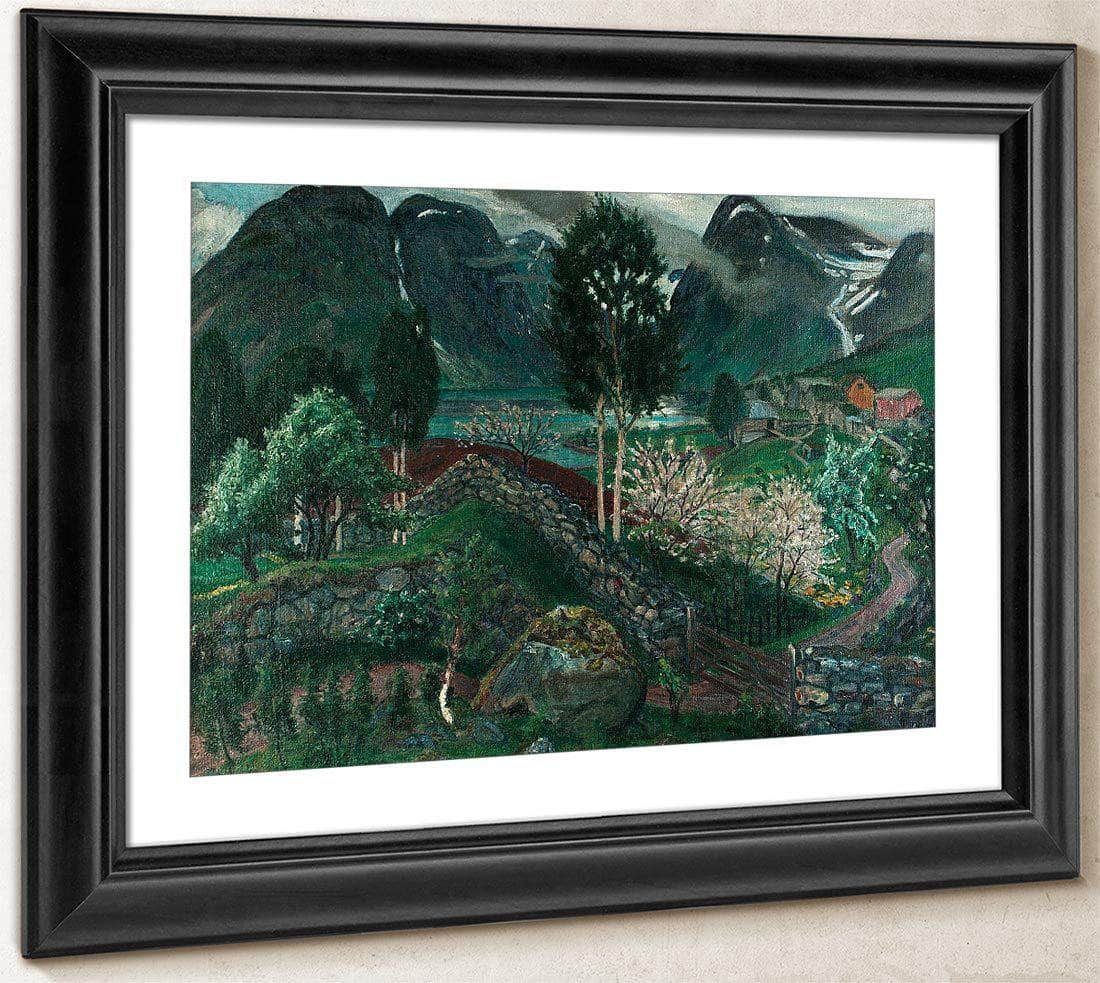 From Sunde By Nicolai Astrup Fine Art Print