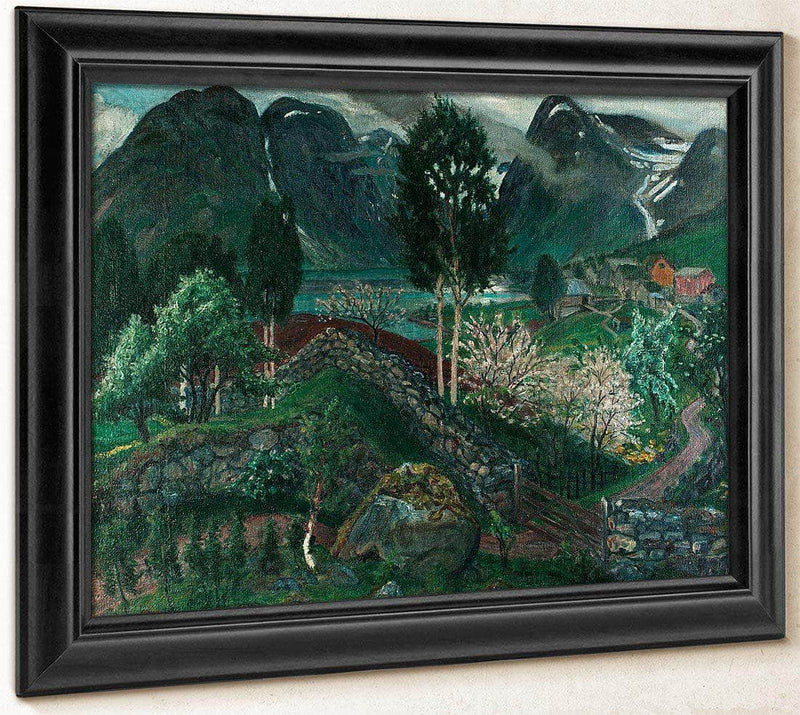 From Sunde By Nicolai Astrup Fine Art Print