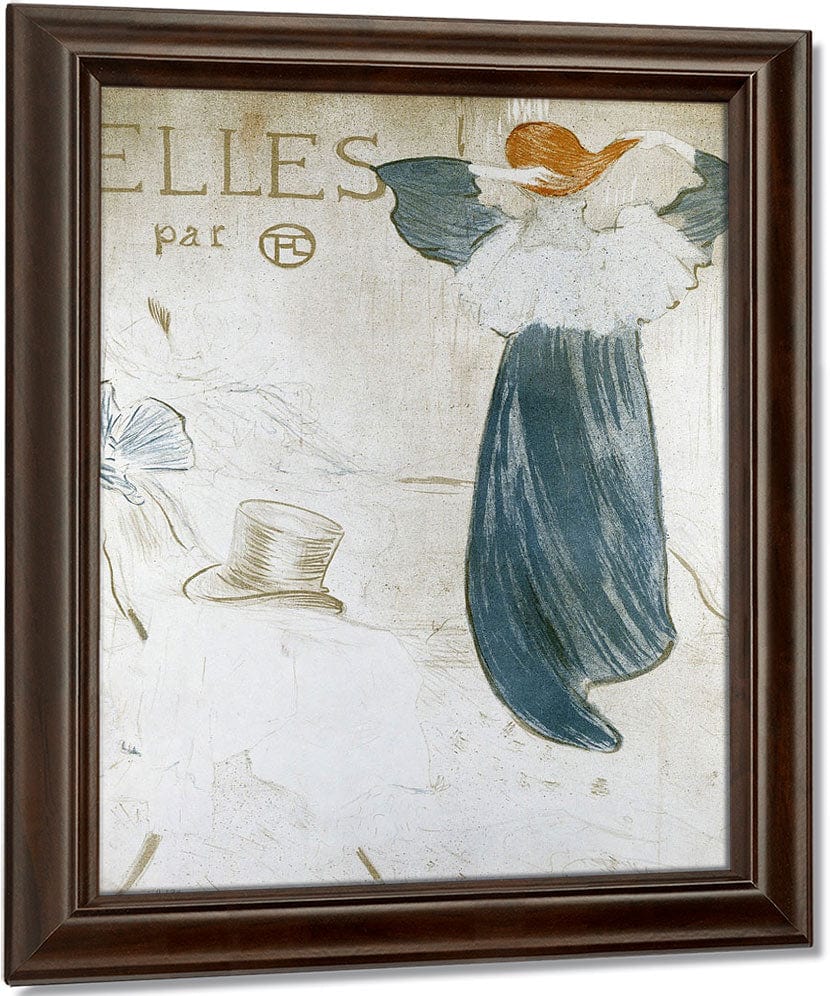 Frontispice Pour Elles By Henri Marie Raymond De Toulouse Lautrec Monfa Fine Art Print