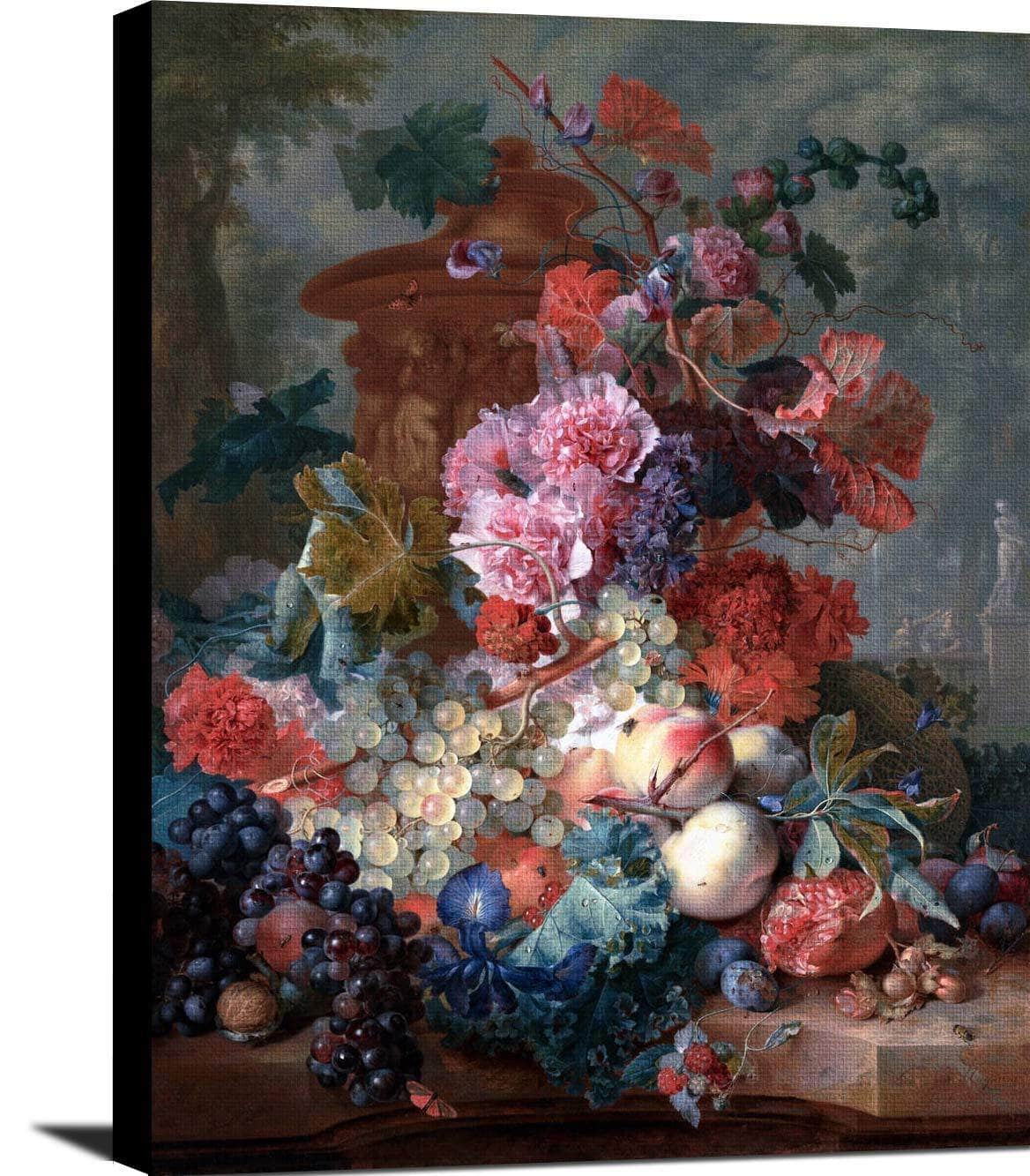 Fruit Piece Painting Jan Van Huysum Canvas Art Fine Art Print