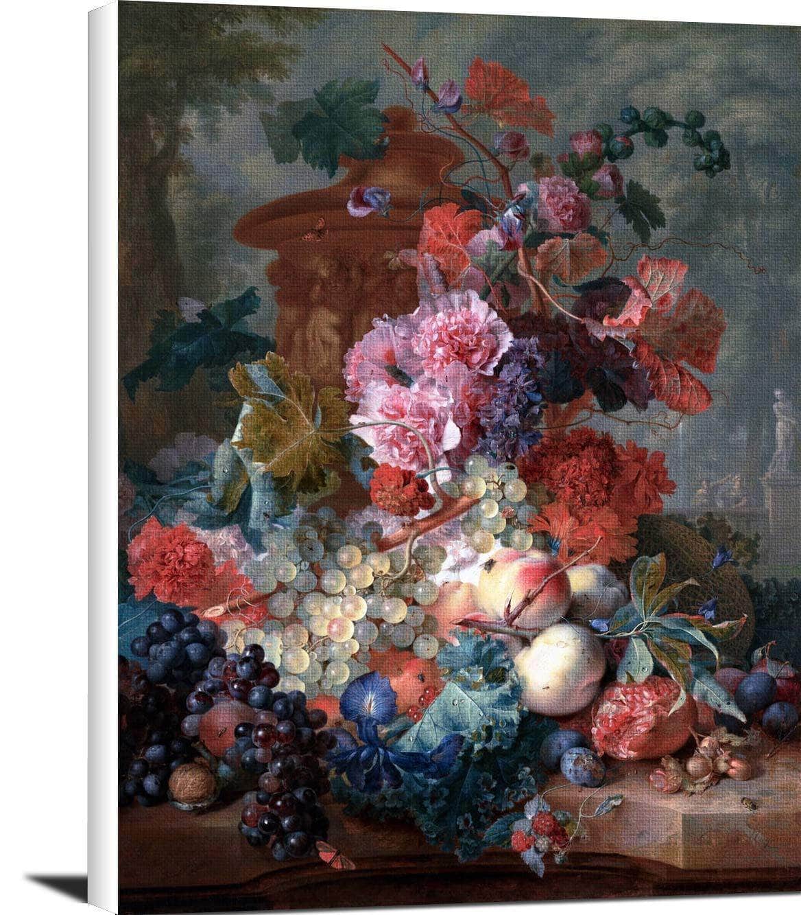 Fruit Piece Painting Jan Van Huysum Canvas Art Fine Art Print