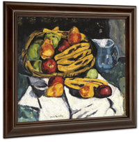 Fruit Still Life By Marsden Hartley Fine Art Print