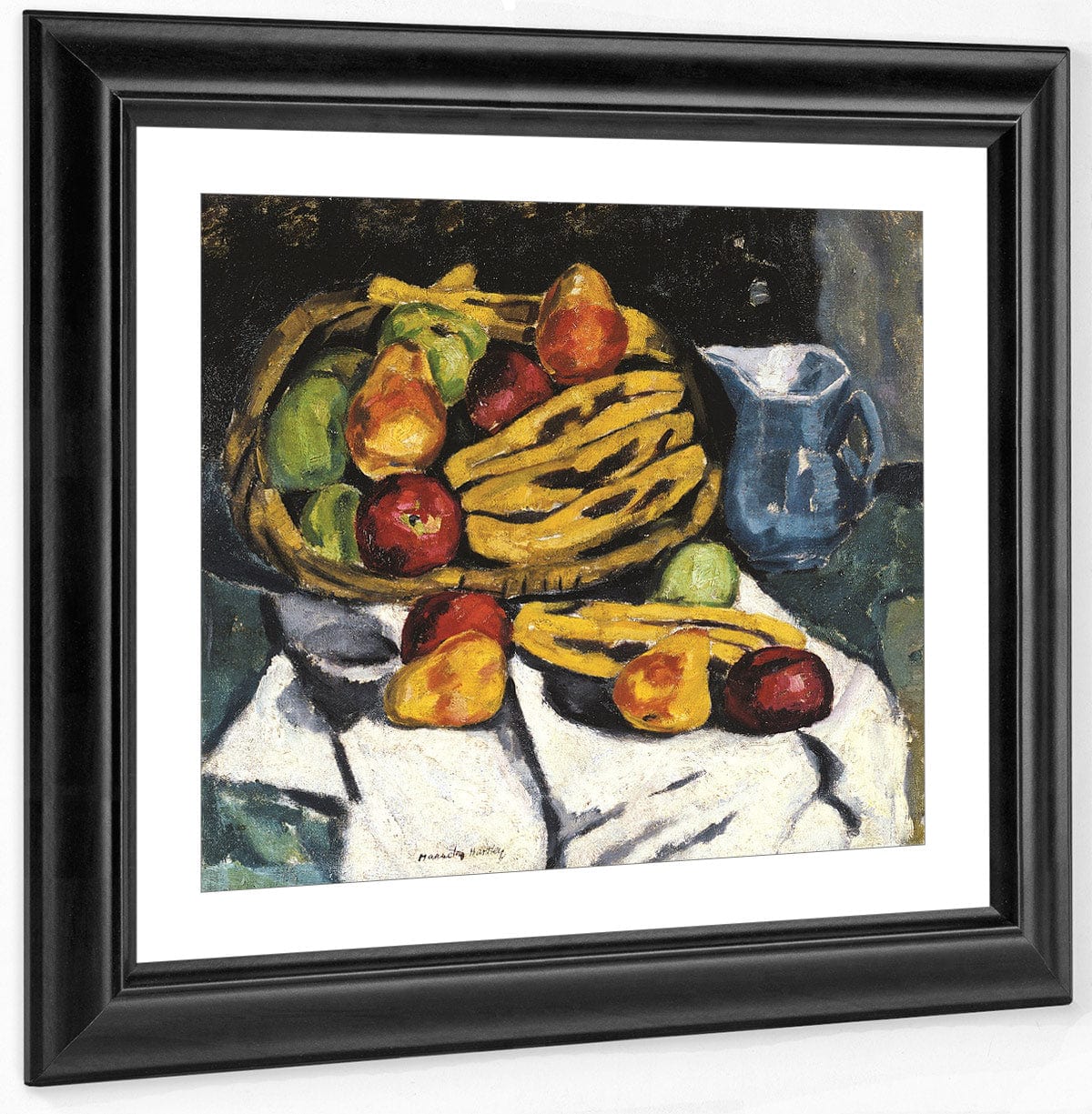Fruit Still Life By Marsden Hartley Fine Art Print