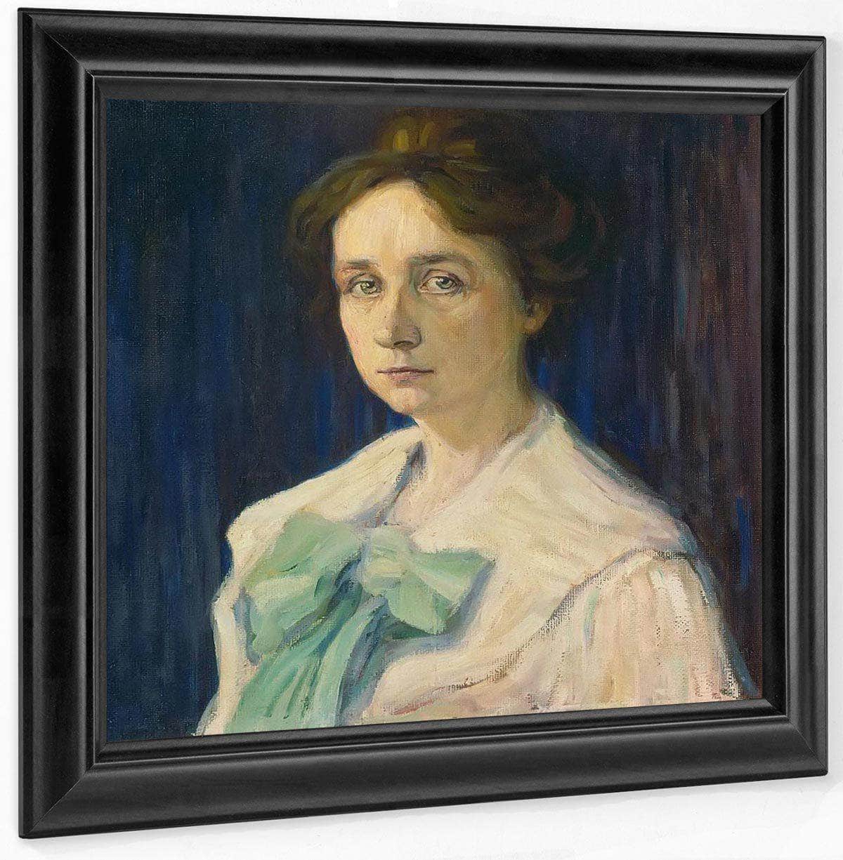 Gabriele Munter 1905 By Wassily Kandinsky Fine Art Print