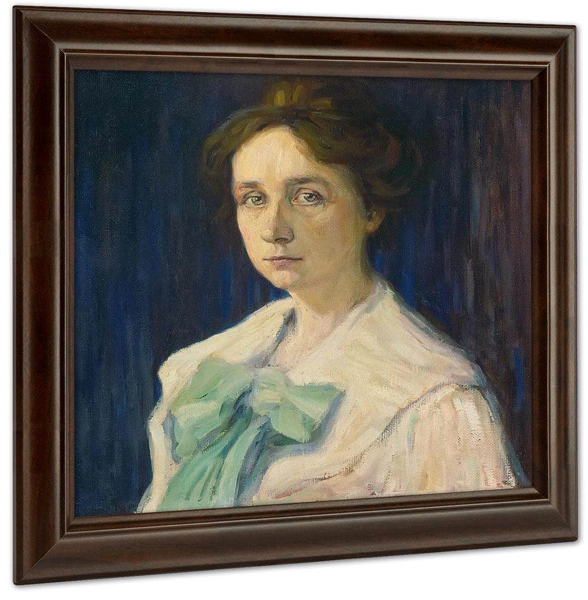 Gabriele Munter 1905 By Wassily Kandinsky Fine Art Print