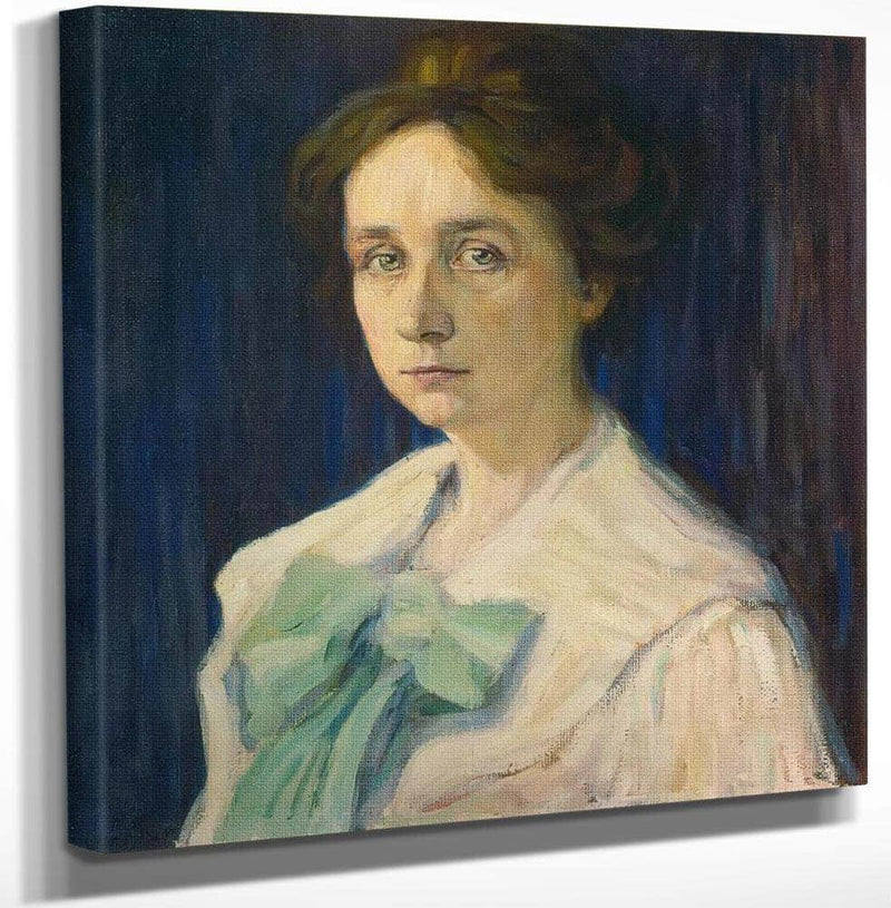 Gabriele Munter 1905 By Wassily Kandinsky Fine Art Print