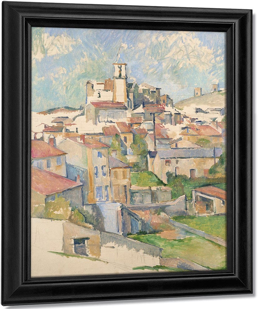 Gardanne By Paul Cezanne Fine Art Print