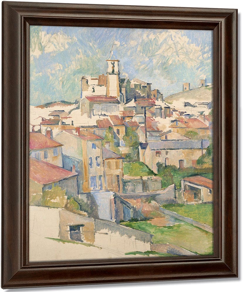Gardanne By Paul Cezanne Fine Art Print
