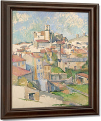 Gardanne By Paul Cezanne Fine Art Print
