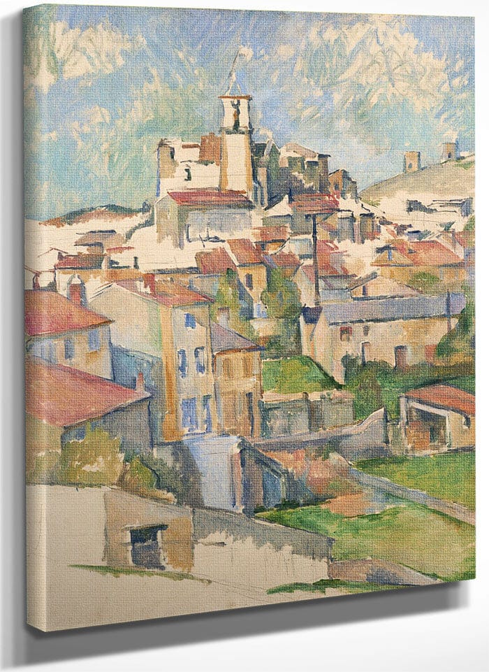 Gardanne By Paul Cezanne Fine Art Print