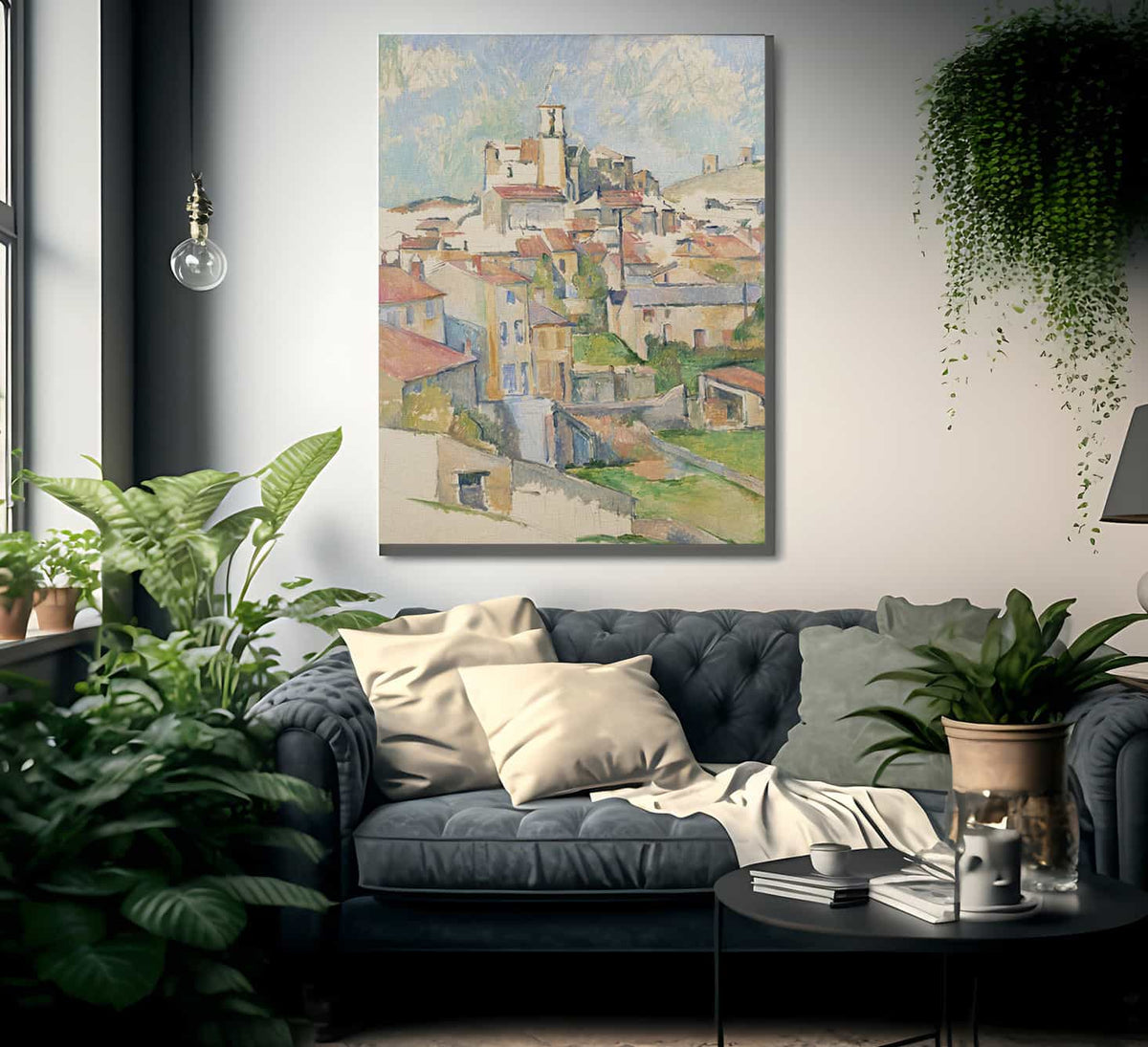 Gardanne By Paul Cezanne Fine Art Print