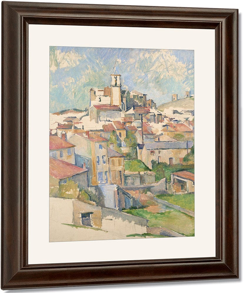 Gardanne By Paul Cezanne Fine Art Print