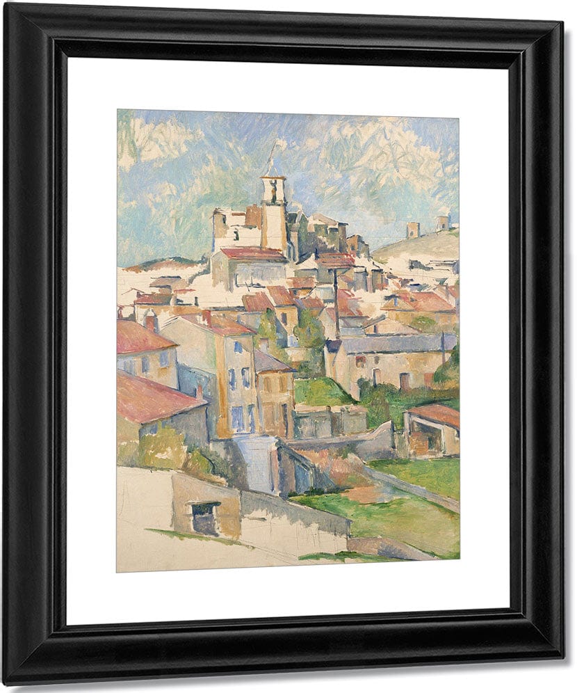 Gardanne By Paul Cezanne Fine Art Print
