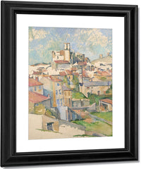 Gardanne By Paul Cezanne Fine Art Print
