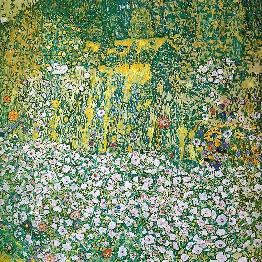 Garden And Summit Of A Hill, 1916 By Gustav Klimt Fine Art Print