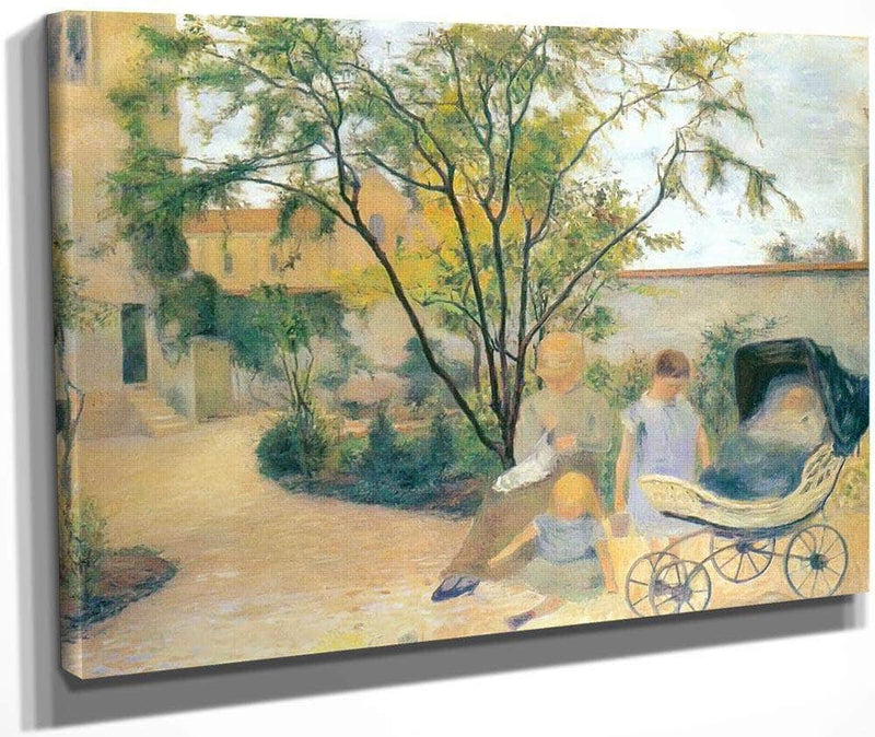 Garden At Vaugirard By Paul Gauguin Fine Art Print