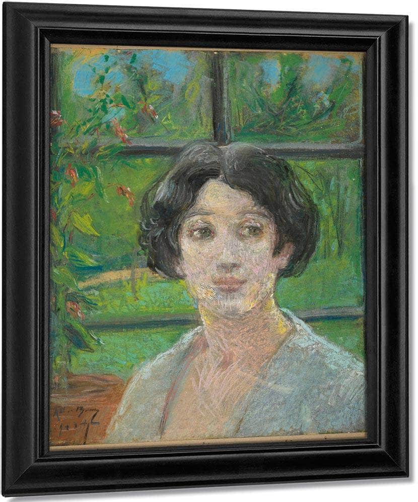 Garden Window By Alice Pike Barney Fine Art Print