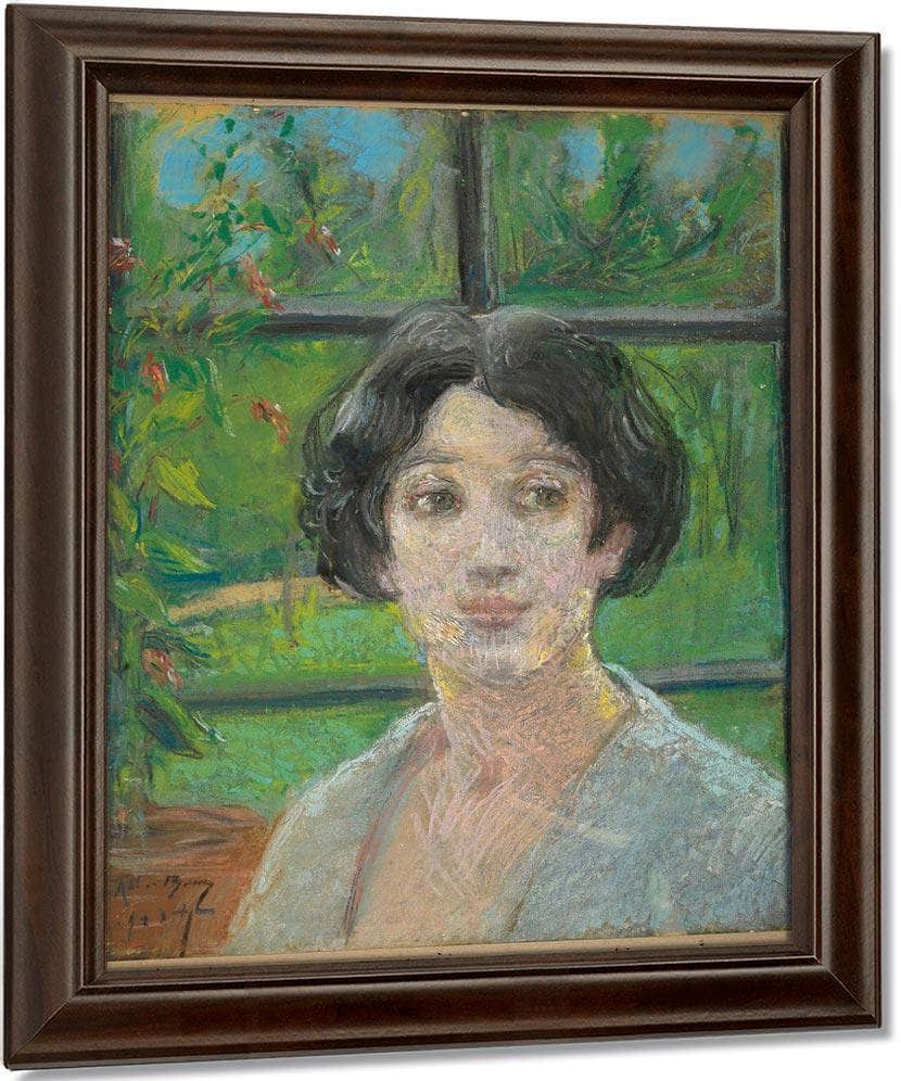 Garden Window By Alice Pike Barney Fine Art Print