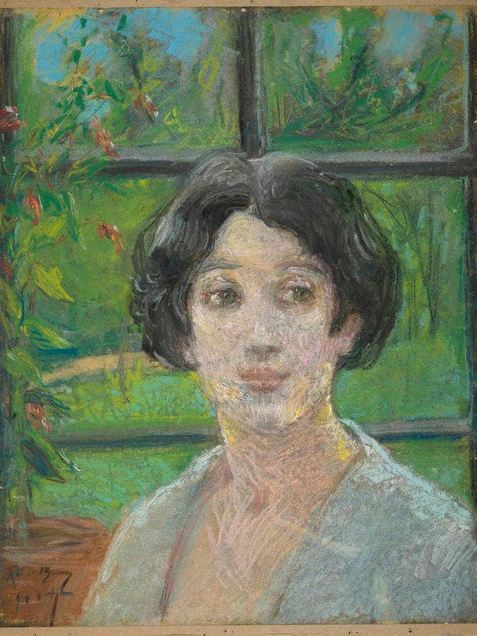 Garden Window By Alice Pike Barney Fine Art Print