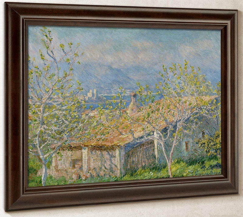 Gardner's House At Antibes By Monet Claude Fine Art Print