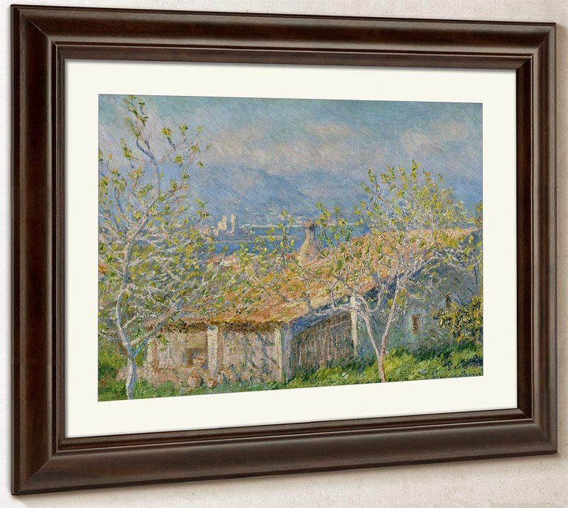 Gardner's House At Antibes By Monet Claude Fine Art Print
