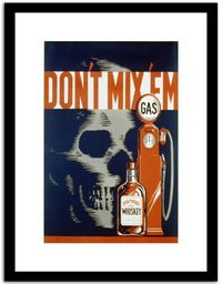 Gas  Vintage Poster Fine Art Print