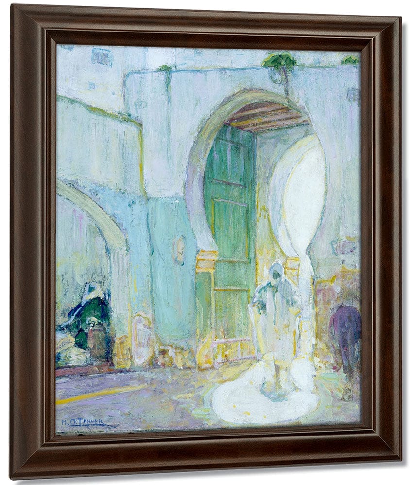 Gateway Tangier 1912 By Henry Ossawa Tanner Fine Art Print