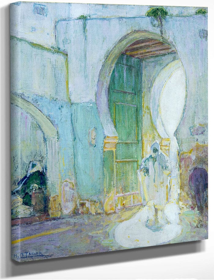 Gateway Tangier 1912 By Henry Ossawa Tanner Fine Art Print