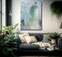 Gateway Tangier 1912 By Henry Ossawa Tanner Fine Art Print