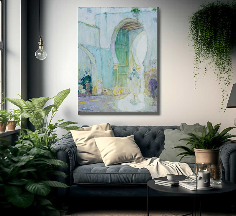 Gateway Tangier 1912 By Henry Ossawa Tanner Fine Art Print