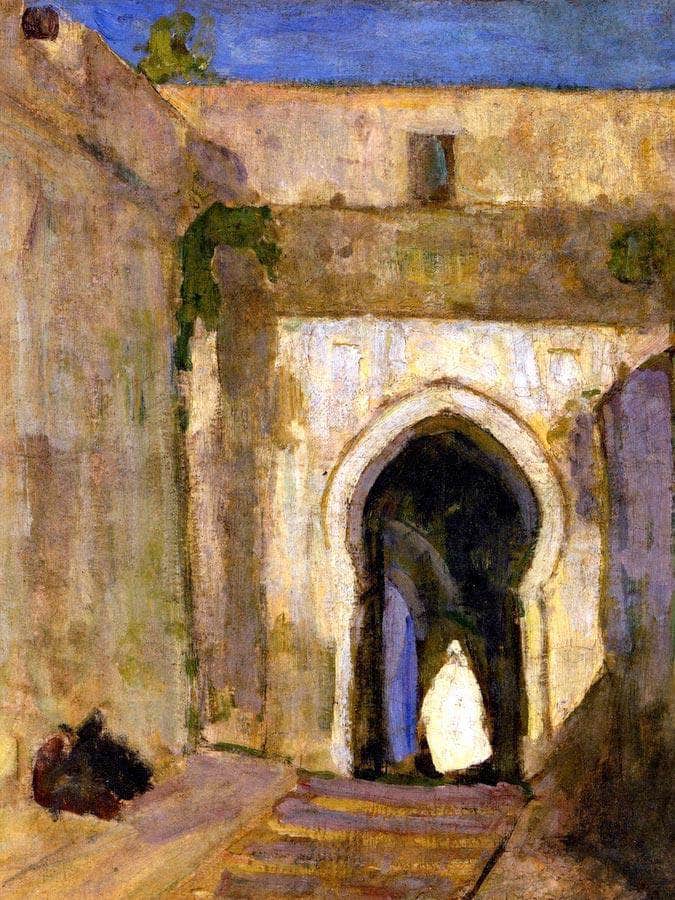 Gateway Tangier Henry Ossawa Tanner Reproduction Fine Art Print