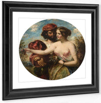 Gather The Rose Of Love While Yet 'Tis Time By William Etty Fine Art Print