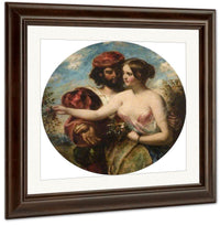 Gather The Rose Of Love While Yet 'Tis Time By William Etty Fine Art Print