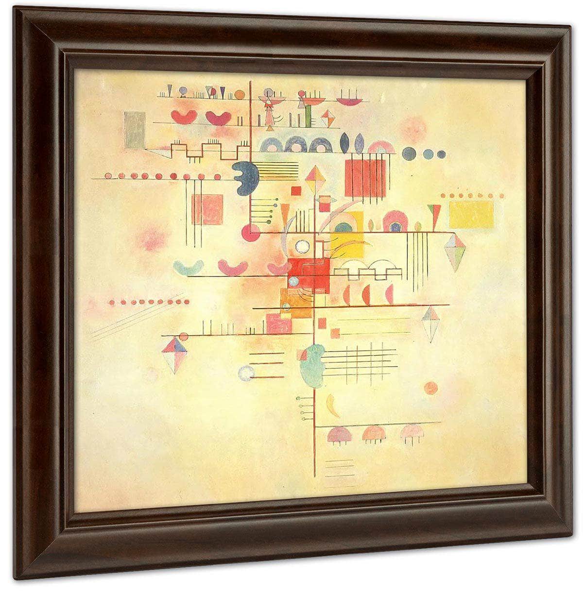 Gentle Ascent 1934 By Wassily Kandinsky Fine Art Print