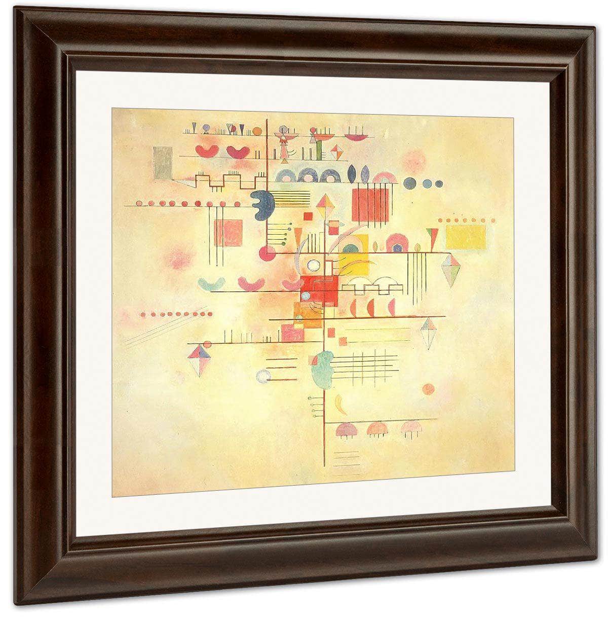 Gentle Ascent 1934 By Wassily Kandinsky Fine Art Print
