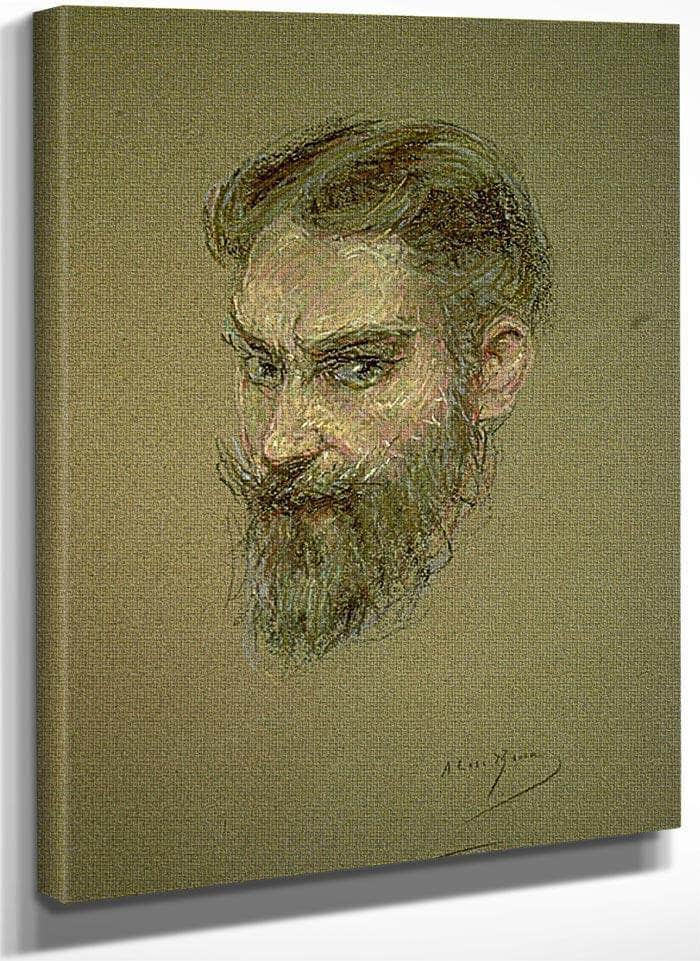 George Bernard Shaw By Alice Pike Barney Fine Art Print