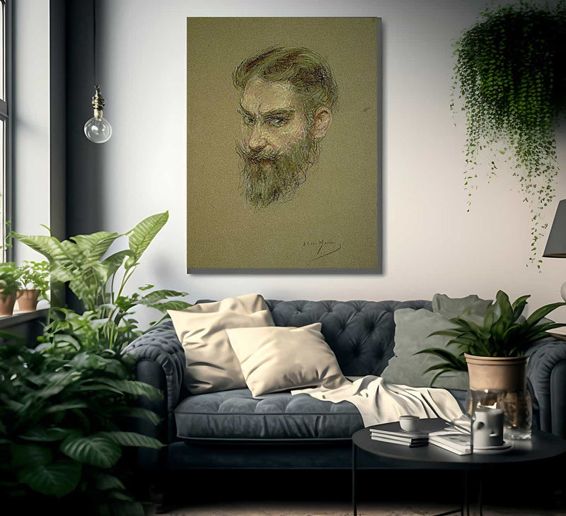 George Bernard Shaw By Alice Pike Barney Fine Art Print